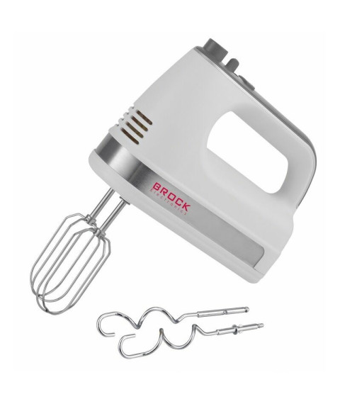 Mixer de mână BROCK HM 5003 WH, 300W, 5 viteze + Turbo